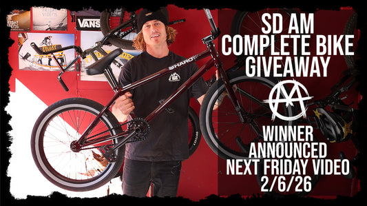 WIN A SD AM COMPLETE BIKE!