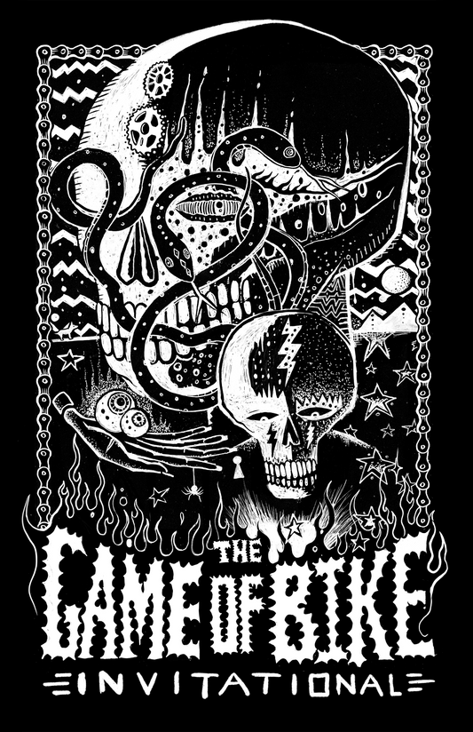 The Game of Bike Invitational Event Poster