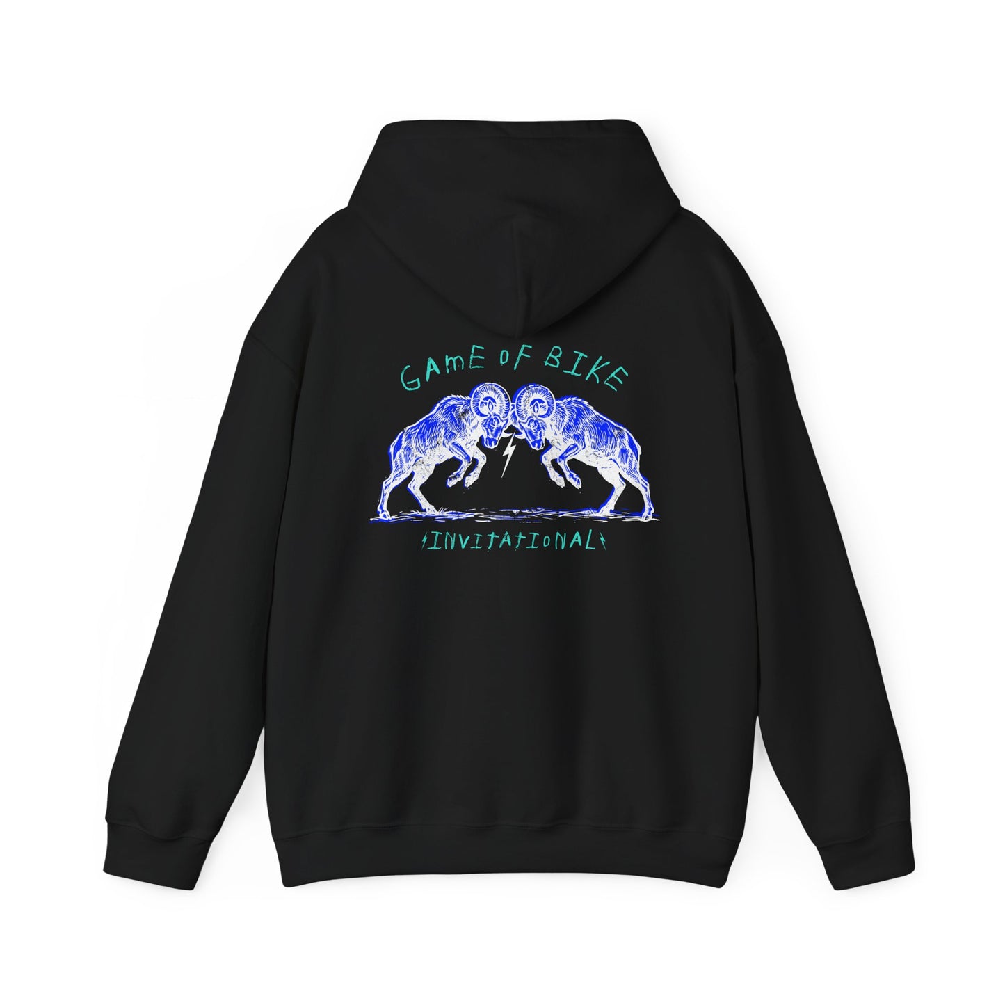 Hoodie - "Game of Bike" Rams Graphic Pullover