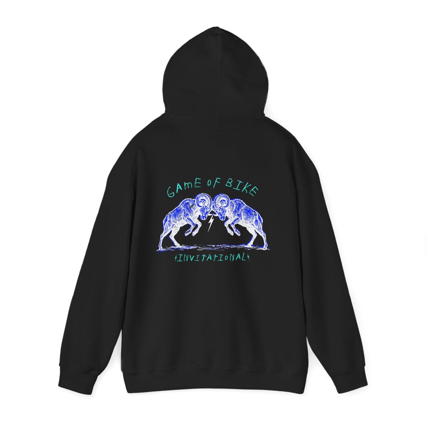 Hoodie - "Game of Bike" Rams Graphic Pullover