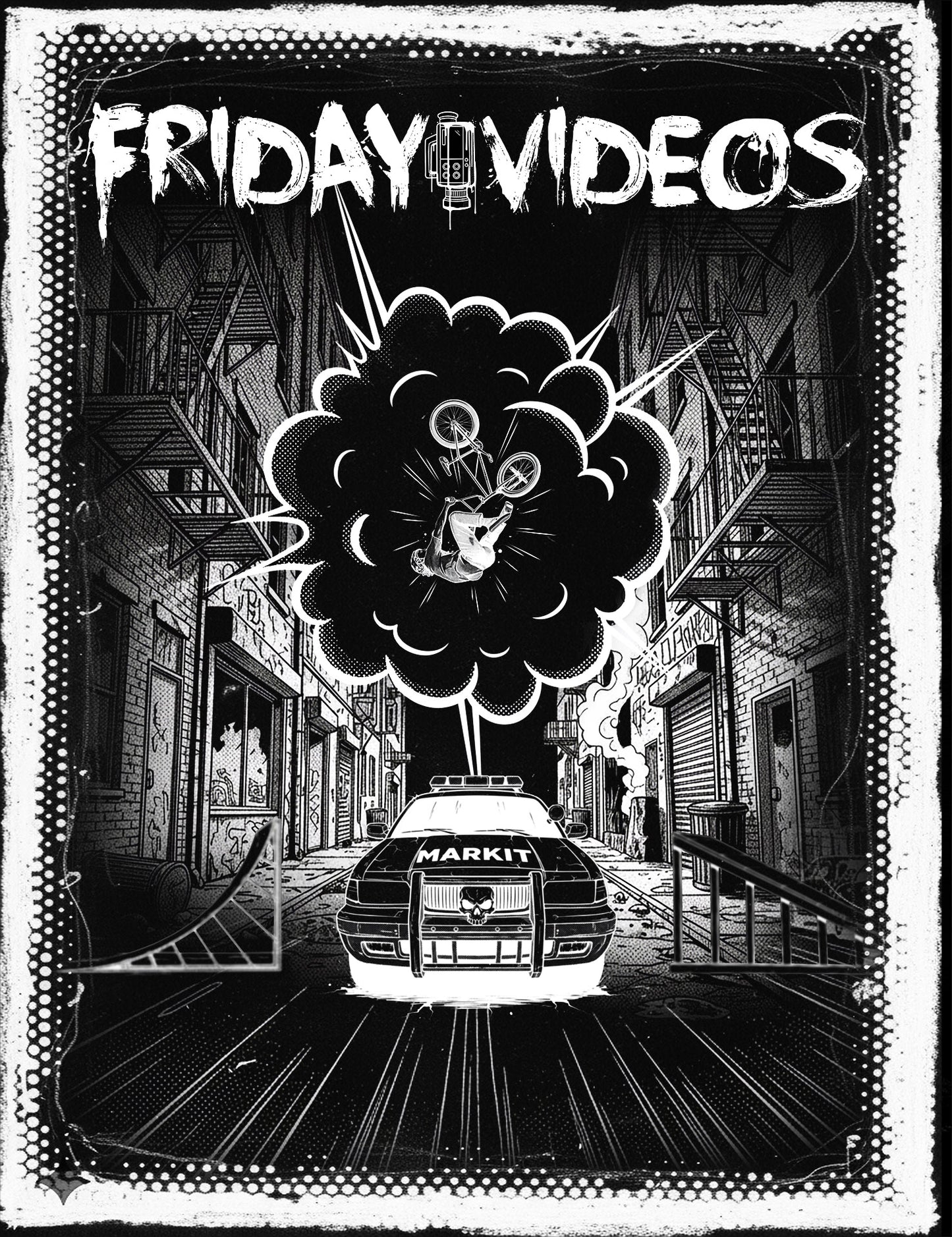 Friday Videos Action Hero Tee